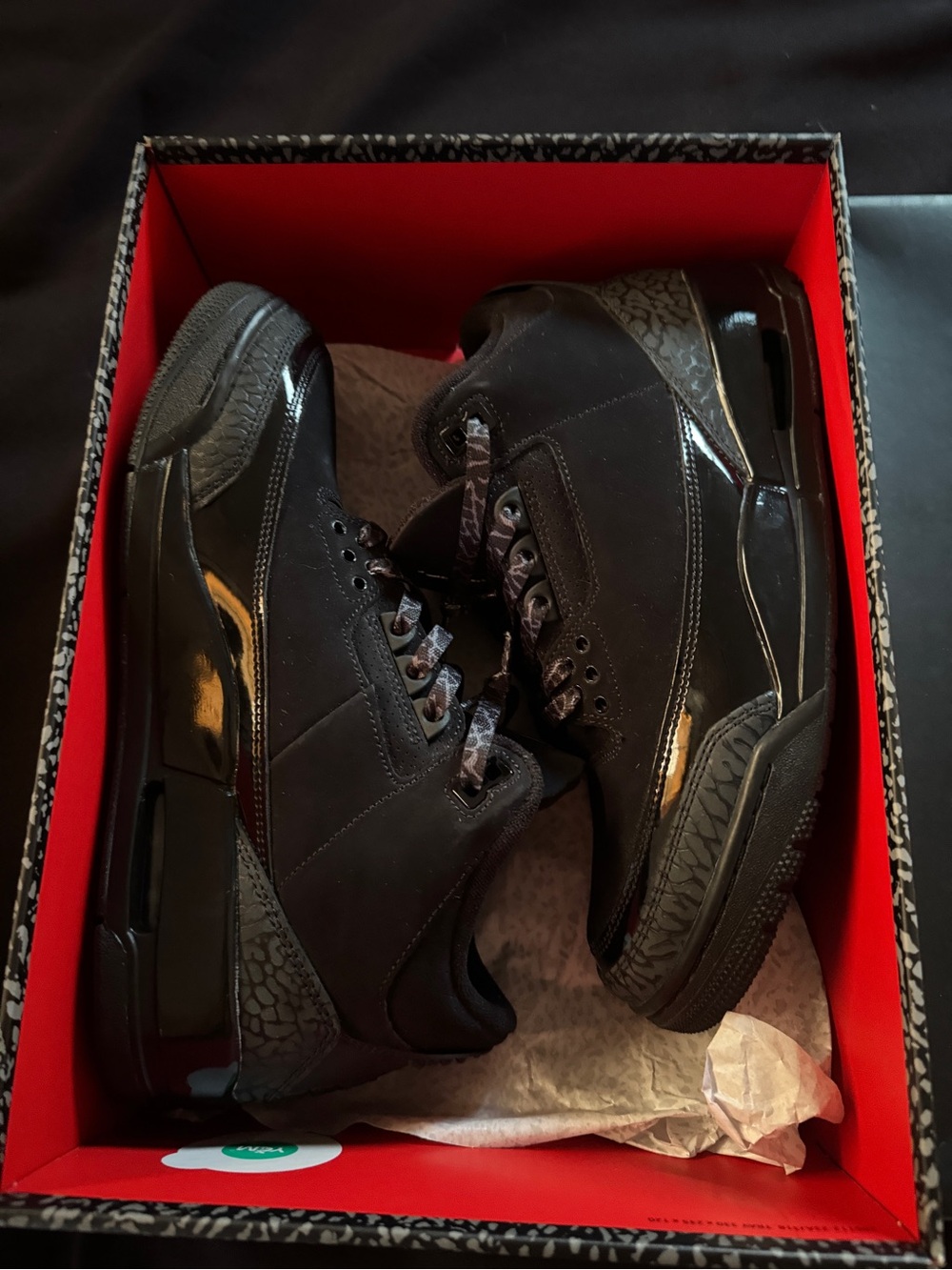 Men's Jordan black cats 3 Performance Sneakers